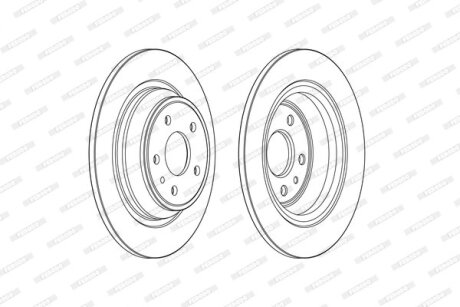 Тормозной диск FERODO DDF2338C
