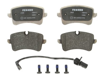 Комплект гальмівних колодок з 4 шт. дисків FERODO FDB4410 (фото 1)