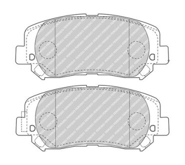Тормозные колодки, к-кт. FERODO FDB4999