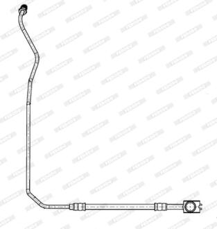 Шланг гальмівний FERODO FHY3066