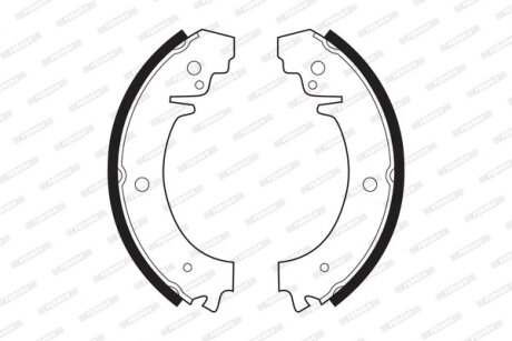 Колодки тормозные барабанные FERODO FSB59
