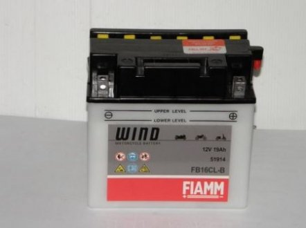 Мотоакумулятор FIAMM FB16CL-B (фото 1)