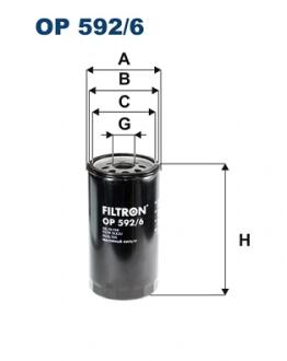 Фільтр масляний FILTRON OP 5926
