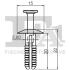 Кліпса кріплення (затискач) Fischer Automotive One (FA1) 1020009.5 (фото 2)