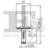 Кліпса кріплення (затискач) Fischer Automotive One (FA1) 1020020.5 (фото 2)