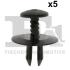Кліпса кріплення (затискач) Fischer Automotive One (FA1) 1030004.5 (фото 1)