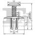 Кліпса кріплення (затискач) Fischer Automotive One (FA1) 1030004.5 (фото 2)