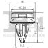 Кліпса кріплення (затискач) Fischer Automotive One (FA1) 1040013.5 (фото 2)