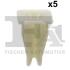 Кліпса кріплення (затискач) Fischer Automotive One (FA1) 1060002.5 (фото 1)