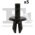 Кліпса кріплення (затискач) Fischer Automotive One (FA1) 1120009.5 (фото 1)
