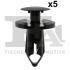 Кліпса кріплення (затискач) Fischer Automotive One (FA1) 1120020.5 (фото 1)