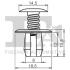 Кліпса кріплення (затискач) Fischer Automotive One (FA1) 1130008.5 (фото 2)