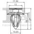 Кліпса кріплення (затискач) Fischer Automotive One (FA1) 1140003.5 (фото 2)
