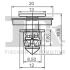 Кліпса кріплення (затискач) Fischer Automotive One (FA1) 1140035.5 (фото 2)