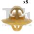 Кліпса кріплення (затискач) Fischer Automotive One (FA1) 1140122.5 (фото 1)