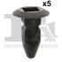 Кліпса кріплення (затискач) Fischer Automotive One (FA1) 1160006.5 (фото 1)