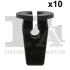 Кліпса кріплення (затискач) Fischer Automotive One (FA1) 1160022.10 (фото 1)