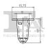 Кліпса кріплення (затискач) Fischer Automotive One (FA1) 1160035.5 (фото 2)