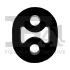 FISCHER OPEL кріплення глушника Astra H 04- (мат. EPDM) Fischer Automotive One (FA1) 123735 (фото 1)