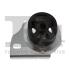 FISCHER OPEL Кронштейн системи відведення ВГ ASTRA J 1.4, 1.6, 1.7, 2.0 10- (мат. метал+EPDM) Fischer Automotive One (FA1) 123748 (фото 1)