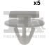 Кліпса кріплення (затискач) Fischer Automotive One (FA1) 1240022.5 (фото 1)