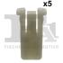 Кліпса кріплення (затискач) Fischer Automotive One (FA1) 1360003.5 (фото 1)