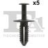 Кліпса кріплення (затискач) Fischer Automotive One (FA1) 1420007.5 (фото 1)