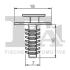 Кліпса кріплення (затискач) Fischer Automotive One (FA1) 2110029.5 (фото 2)