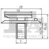 Кліпса кріплення (затискач) Fischer Automotive One (FA1) 2140010.5 (фото 2)