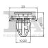 Кліпса кріплення (затискач) Fischer Automotive One (FA1) 2140012.5 (фото 2)