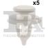 Кліпса кріплення (затискач) Fischer Automotive One (FA1) 2140017.5 (фото 1)