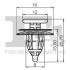 Кліпса кріплення (затискач) Fischer Automotive One (FA1) 2140017.5 (фото 2)