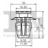 Кліпса кріплення (затискач) Fischer Automotive One (FA1) 2140025.5 (фото 2)