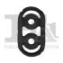 FISCHER JEEP кріплення глушника Grand Cherokee (мат. EPDM) Fischer Automotive One (FA1) 253706 (фото 1)