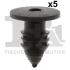 Кліпса кріплення (затискач) Fischer Automotive One (FA1) 3310034.5 (фото 1)