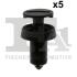 Кліпса кріплення (затискач) Fischer Automotive One (FA1) 3330002.5 (фото 1)