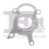 Прокладка двигателя металлическая Fischer Automotive One (FA1) 410527 (фото 1)