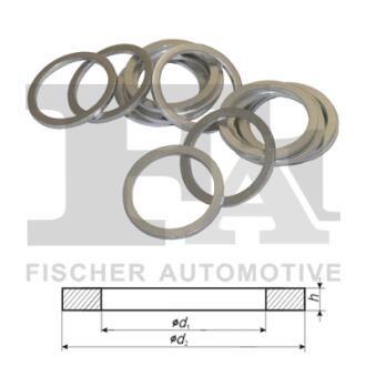 FISCHER Ущільнювальне кільце (мат. алюм) 10*14*1 мм AUDI Fischer Automotive One (FA1) 453.310.010