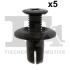 Кліпса кріплення (затискач) Fischer Automotive One (FA1) 7330003.5 (фото 1)
