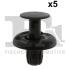 Кліпса кріплення (затискач) Fischer Automotive One (FA1) 7420002.5 (фото 1)
