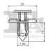 Кліпса кріплення (затискач) Fischer Automotive One (FA1) 7530005.10 (фото 2)