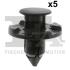 Кліпса кріплення (затискач) Fischer Automotive One (FA1) 7530005.5 (фото 1)
