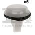Кліпса кріплення (затискач) Fischer Automotive One (FA1) 7640009.5 (фото 1)