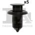 Кліпса кріплення (затискач) Fischer Automotive One (FA1) 7820001.5 (фото 1)