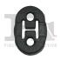 FISCHER HONDA кріплення глушника CIVIC VIII Hatchback 1.4 05- (мат. EPDM) Fischer Automotive One (FA1) 793724 (фото 1)