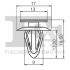 Кліпса кріплення (затискач) Fischer Automotive One (FA1) 8740001.5 (фото 2)