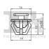 Кліпса кріплення (затискач) Fischer Automotive One (FA1) 8940003.5 (фото 2)