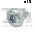 FISCHER VW Гвинт M6x1,0*8 Внутрішня «зірочка» Fischer Automotive One (FA1) 982T06608.10 (фото 1)