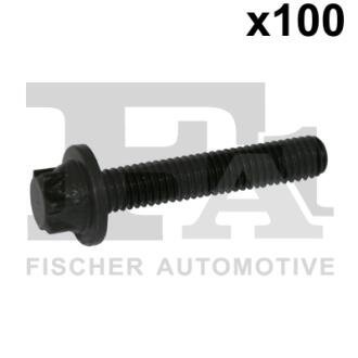 Болт з головкою системи TORX з чорного металу Fischer Automotive One (FA1) 982T06733.100