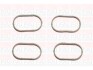 (К-кт 4шт)Прокладка IN колектора Dacia Logan,Renault Clio II,Duster,Espace III, Kangoo/Grand, Laguna I, II, MeganeI, II, Scenic I, II, Trafic II 1.4-2.0 97- Fischer Automotive One (FA1) IM881 (фото 1)
